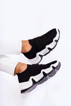 Damskie Boto Damskie Wsuwane Sneakersy Czarne Dayen