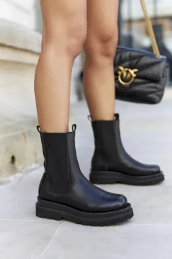 Damskie Damskie buty S.Barski Damskie Wysokie Botki Sztyblety Czarne Belive