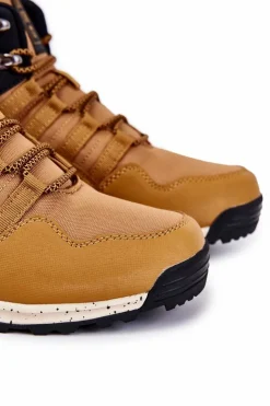 Big Star Shoes Trekkingowe Damskie|Damskie Trapery*Damskie Wysokie Buty Trekkingowe Big Star KK274609 Camel