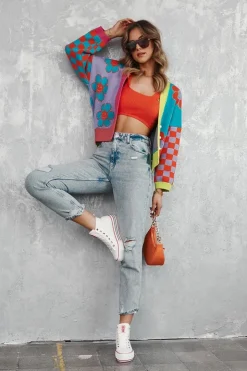 Damskie Big Star Shoes Damskie Wysokie Materiałowe Trampki Na Platformie Big Star LL274185 Białe