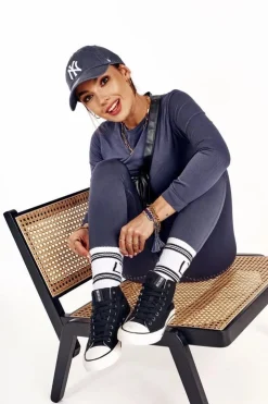 Big Star Shoes Trampki Damskie Big Star|Trampki Damskie Wysokie*Damskie Wysokie Trampki Big Star DD274330 Czarne Czarny