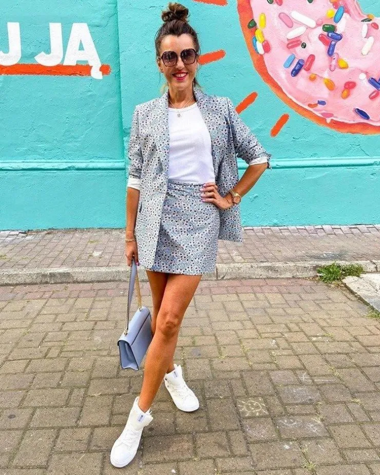 Big Star Shoes Trampki Damskie Big Star|Trampki Damskie Wysokie*Damskie Wysokie Trampki Big Star FF274579 Białe Biały