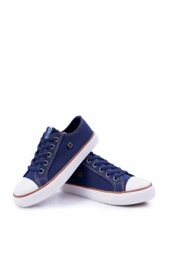 Clearance Big Star Shoes Dziecięce Trampki Big Star Granatowe DD374086