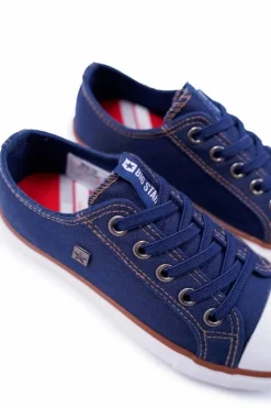 Clearance Big Star Shoes Dziecięce Trampki Big Star Granatowe DD374086