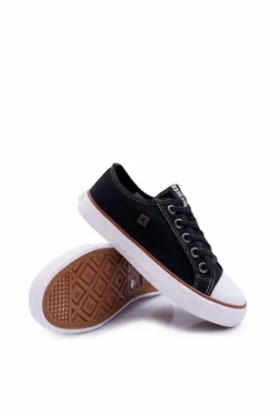 Big Star Shoes Chłopięce|Dziewczęce*Dziecięce Trampki Big Star Czarne DD374090