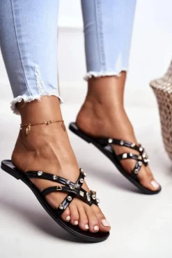 Boto Klapki Sportowe|Klapki Damskie Japonki*Gumowe Japonki Ćwieki Dżety Havana