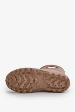 Hot Boto Kalosze Damskie Wodoszczelne LEMIGO GARDEN 752 Camel
