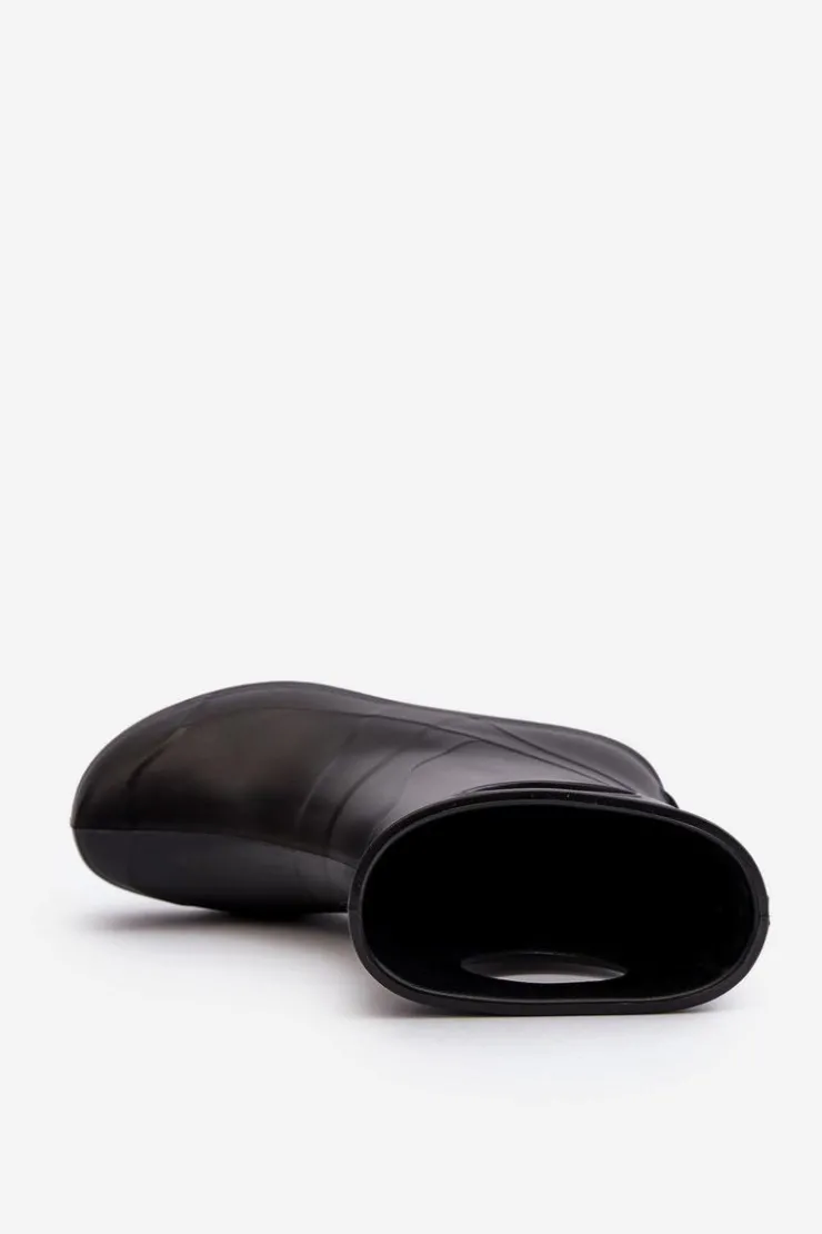 Boto Kalosze Damskie*Kalosze Damskie Wodoszczelne LEMIGO GARDEN 752 Czarne