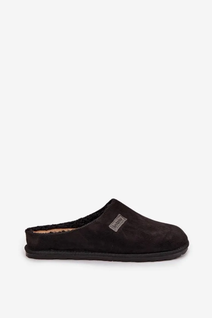 Online INBLU Kapcie Damskie Obuwie Domowe CS000045 Czarne Czarny