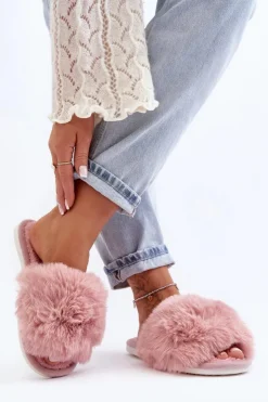 Boto Kapcie Klasyczne|Klapki Damskie Klasyczne*Kapcie Damskie Z Futerkiem Różowe Vienitta