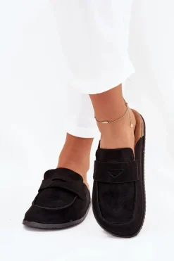 Boto Klapki Korkowe|Klapki Na Platformie*Klapki Chodaki Damskie Na Korkowej Platformie Czarne Nivalia Czarny