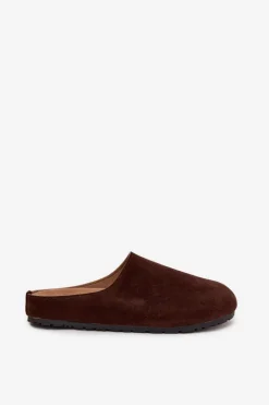 Boto Klapki Chodaki Damskie Na Platformie Czekoladowe Sylviane Brązowy