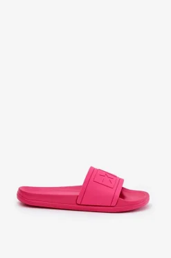 Big Star Shoes Klapki Sportowe|Klapki Damskie Big Star*Klapki Damskie Big Star NN274A668 Fuksja Różowy