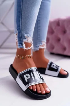 Boto Klapki Damskie Klasyczne*Klapki Damskie Czarne Vrita