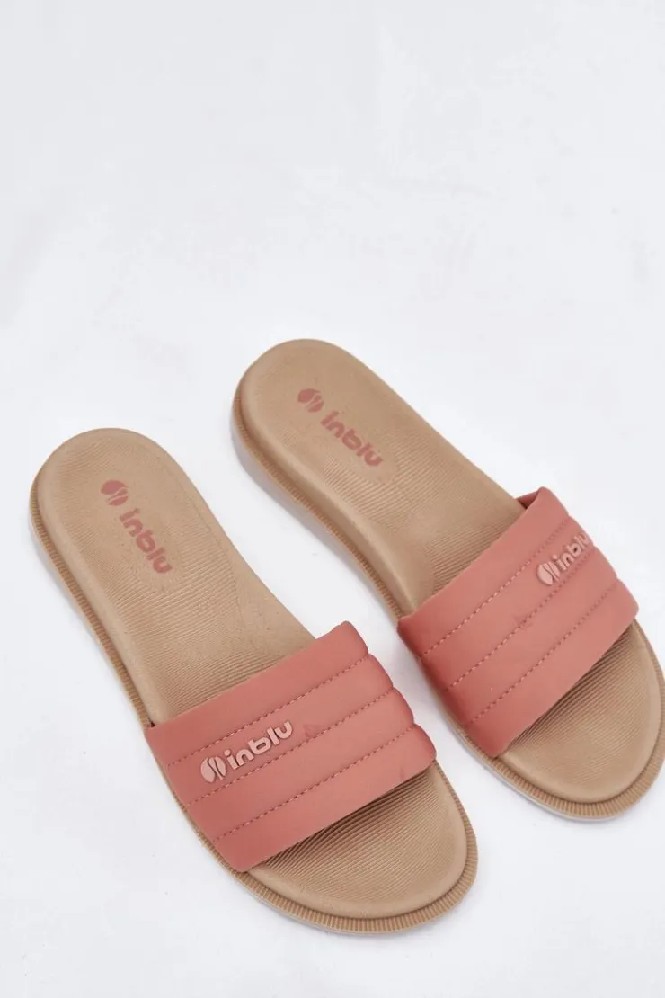 Damskie INBLU Klapki Damskie SF000003 Różowe