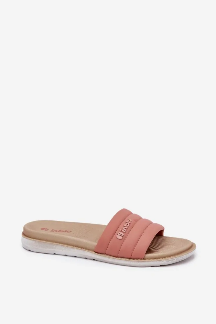 Damskie INBLU Klapki Damskie SF000003 Różowe