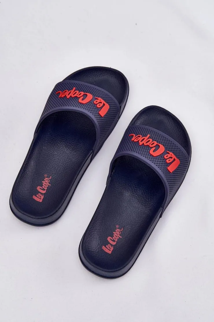 Damskie Lee Cooper Klapki Damskie LCW-25-07-3524L Granatowe