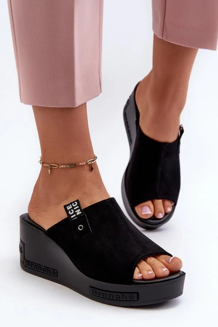 Buty damskie Vinceza Klapki Na Koturnie|Klapki Damskie Klasyczne*Klapki Damskie Na Koturnie Czarne Vleni