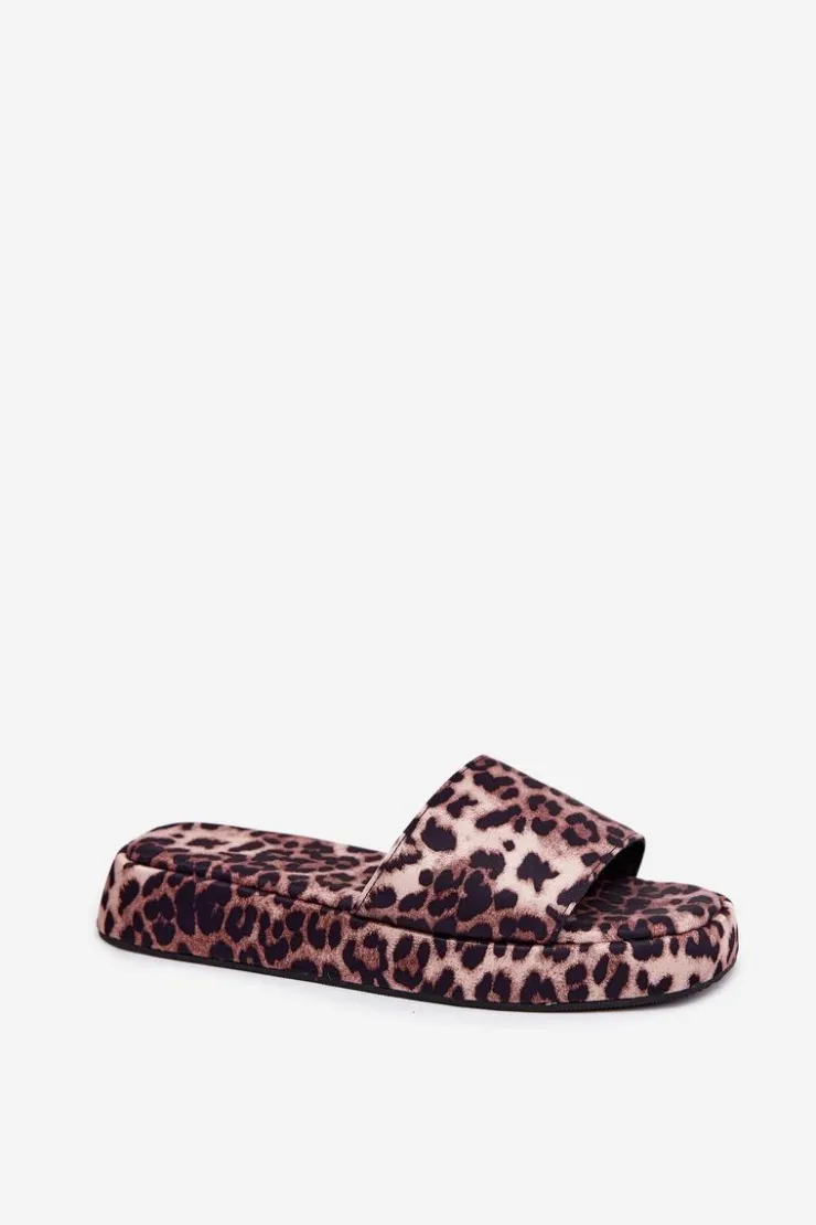 Boto Klapki Na Platformie|Klapki Damskie Klasyczne*Klapki Damskie Na Platformie Panterka Dovasse