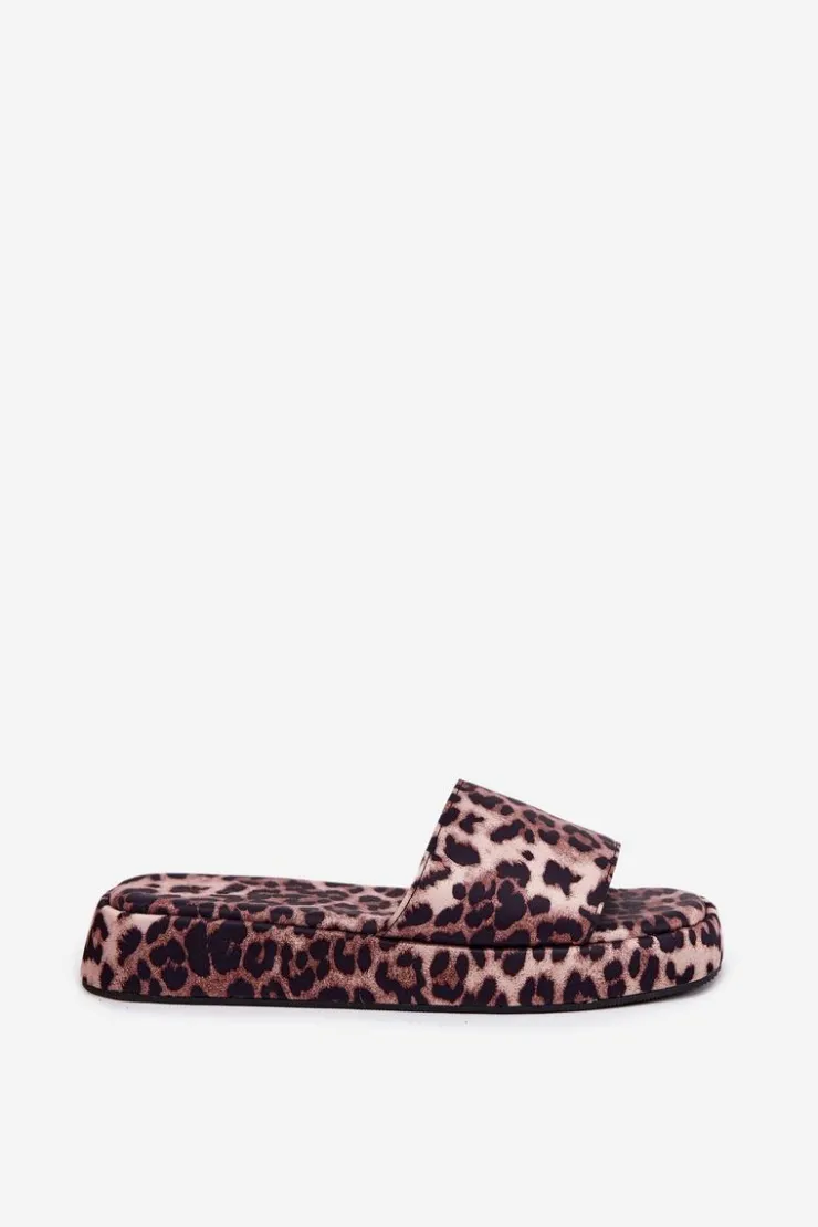 Boto Klapki Na Platformie|Klapki Damskie Klasyczne*Klapki Damskie Na Platformie Panterka Dovasse