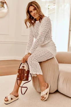 New Boto Klapki Damskie Na Platformie Z Plecionką I Złotą Klamrą Beżowe Filazzia