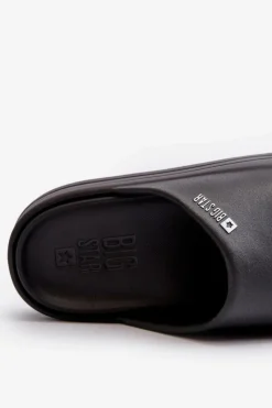 Damskie Big Star Shoes Klapki Damskie Na Platformie Big Star NN274A037 Czarne