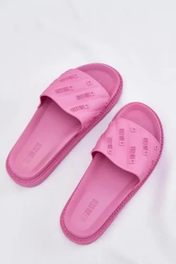 Damskie Big Star Shoes Klapki Damskie Na Platformie Big Star RR274A541 Różowe