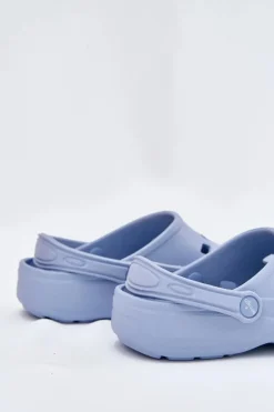 Boto Klapki Basenowe|Klapki Damskie Klasyczne*Klapki Damskie Piankowe LEMIGO 806 e Niebieski