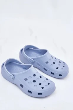 Boto Klapki Basenowe|Klapki Damskie Klasyczne*Klapki Damskie Piankowe LEMIGO 806 e Niebieski