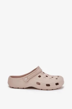 Damskie Boto Klapki Damskie Piankowe LEMIGO 806 Beżowe