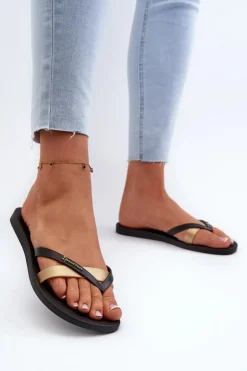 Damskie Ipanema Klapki Japonki Damskie 81805 Kirei Fem Czarne