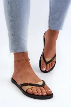 Damskie Ipanema Klapki Japonki Damskie 81805 Kirei Fem Czarne