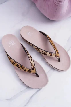 Online Boto Klapki Japonki Na Korku Lu Boo Leopard