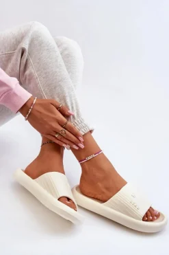 Boto Klapki Basenowe|Klapki Damskie Klasyczne*Klapki Piankowe Damskie Lekkie Jasnobeżowe Fenicva