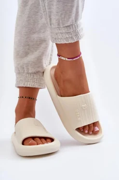 Boto Klapki Basenowe|Klapki Damskie Klasyczne*Klapki Piankowe Damskie Lekkie Jasnobeżowe Fenicva