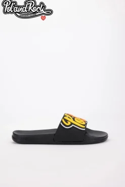 Big Star Shoes Klapki Męskie Big Star|Klapki Męskie Klasyczne*Klapki Pol'and'Rock Festival X Big Star SS174508 Czarne Czarny