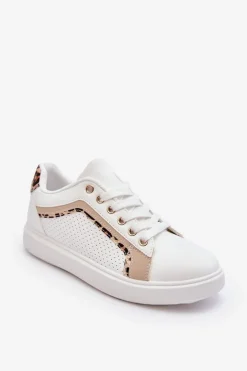 Damskie Boto Klasyczne Buty Sportowe Damskie Biało-Beżowe Amaranti