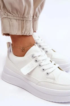 Boto Buty Sportowe Na Platformie|Sneakersy Damskie*Klasyczne Damskie Buty Sportowe Białe Ronesha