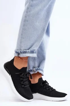 Boto Buty Sportowe Na Platformie|Sneakersy Damskie*Klasyczne Damskie Buty Sportowe Czarne Nikilla