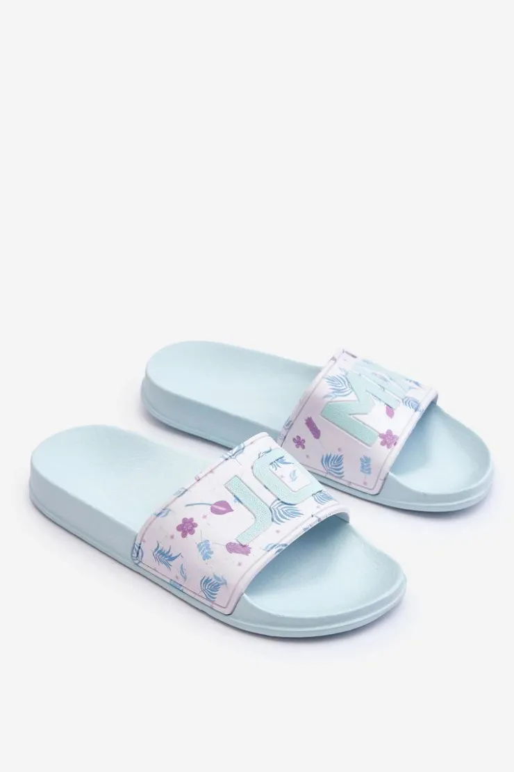 Hot Boto Klasyczne Damskie Klapki Jasnozielone Jomix