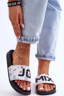 Damskie Boto Klasyczne Damskie Klapki Czarne Jomix