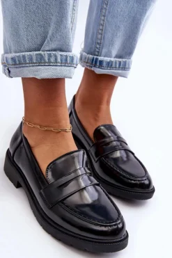 Best Boto Klasyczne Damskie Mokasyny Czarne Faradays