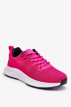 Boto Buty Sportowe Na Platformie|Sneakersy Damskie*Klasyczne Damskie Sportowe Buty Sznurowane Fuksja Darla