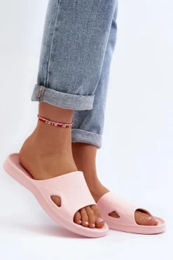 Sale Boto Klasyczne Klapki Damskie Różowe Juniria Różowy