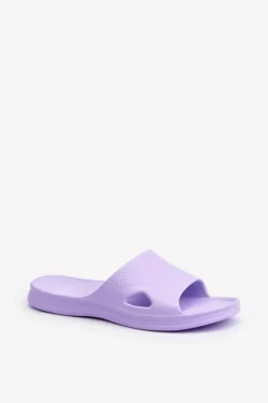 Damskie Boto Klasyczne Klapki Damskie Fioletowe Juniria