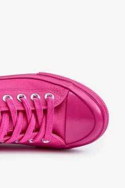 Online Big Star Shoes Klasyczne Trampki Damskie Big Star NN274290 Fuksja Różowy