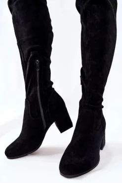 Online Evento Kozaki Z Wiązaniem Na Obcasie Isene