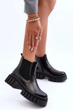 Boto Brązowe I Beżowe Botki|Botki Płaskie*Masywne Skórzane Botki Sztyblety Czarne Orryss