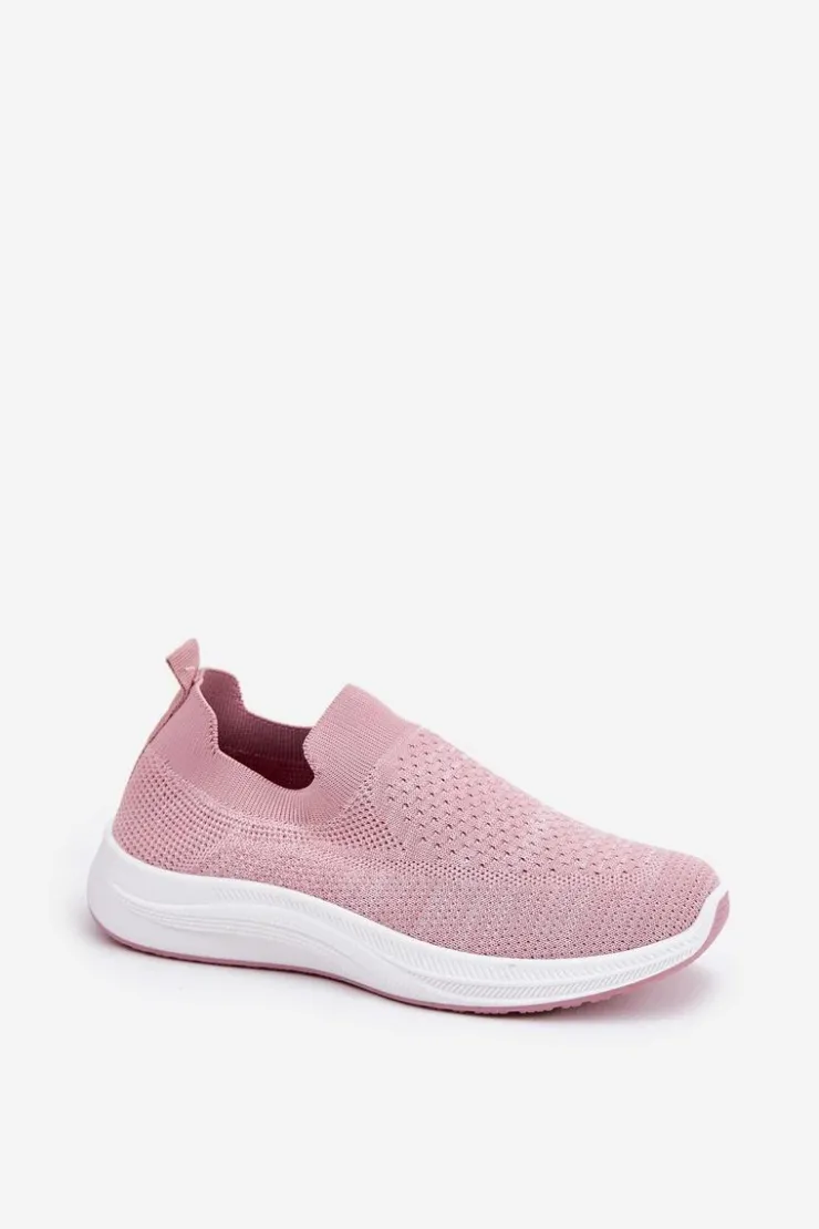 Damskie Boto Materiałowe Wsuwane Buty Sportowe Damskie Różowe Astusa