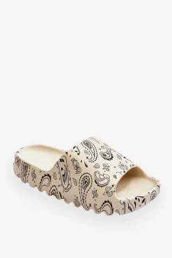 Boto Klapki Na Platformie*Modne Damskie Klapki Na Masywnej Platformie Beżowe Lorette